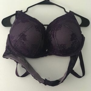 PRICE DROP Torrid purple lace push up bra 44D 🌸
